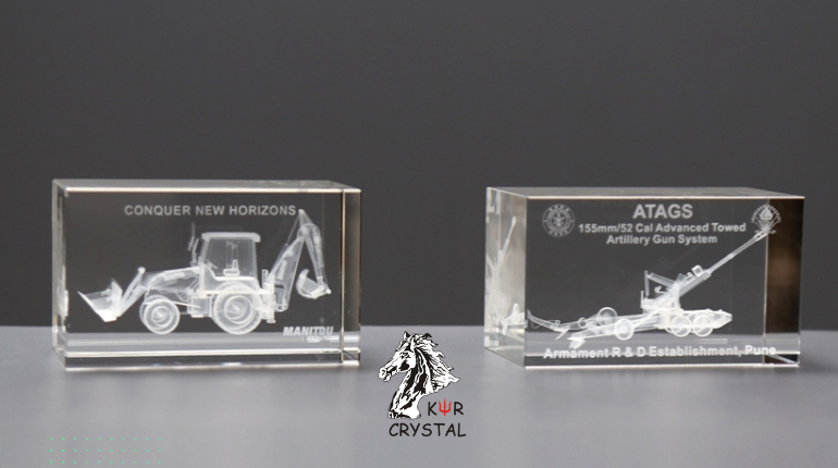 3D/2D Crystal Cube, Mementos, Trophies, Glass Awards