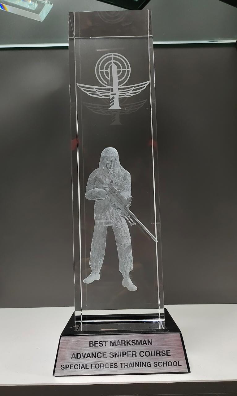Indian Army Crystal souvenirs