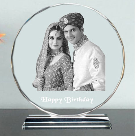 Personalised 3d Photo Crystal