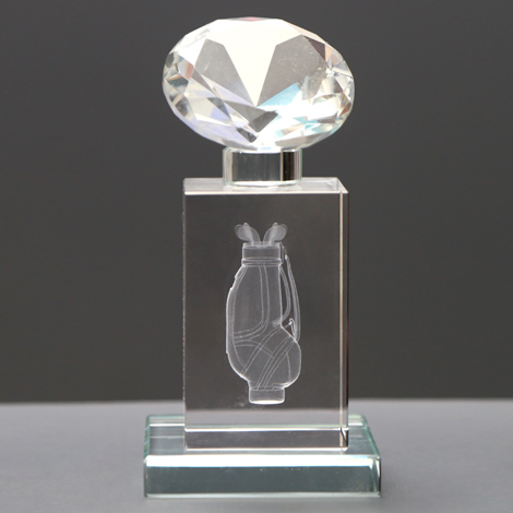 Personalized 3D Crystal Awards