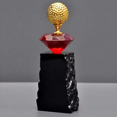 Golf Diamond Glass Award