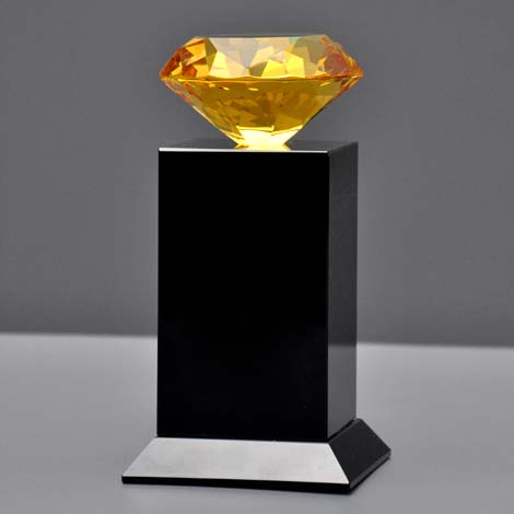 Yellow Diamond Glass Award