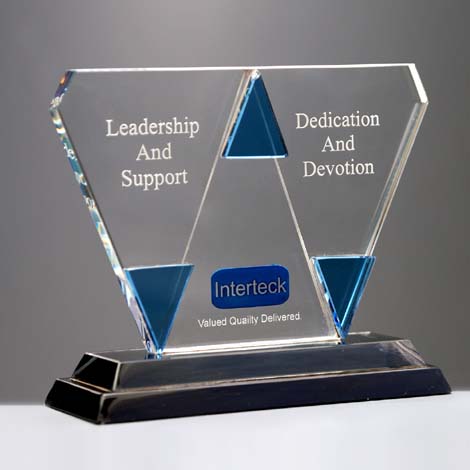 Employee Crystal Trophy