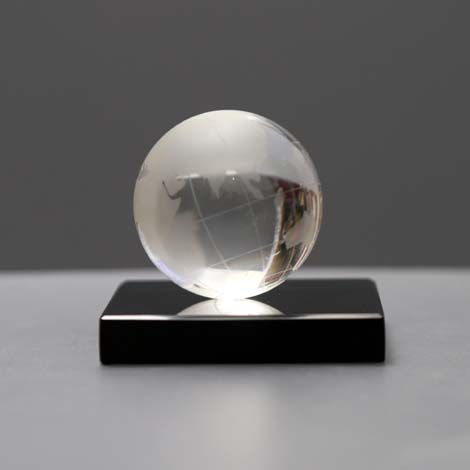 Crystal Globe Paperweights