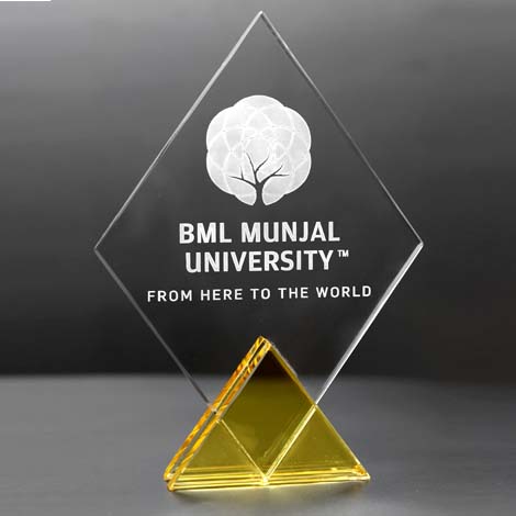 Glass Achievement Trophy