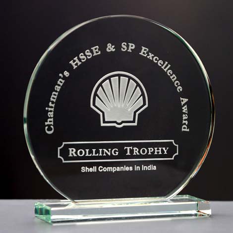 Corporate Glass Trophies
