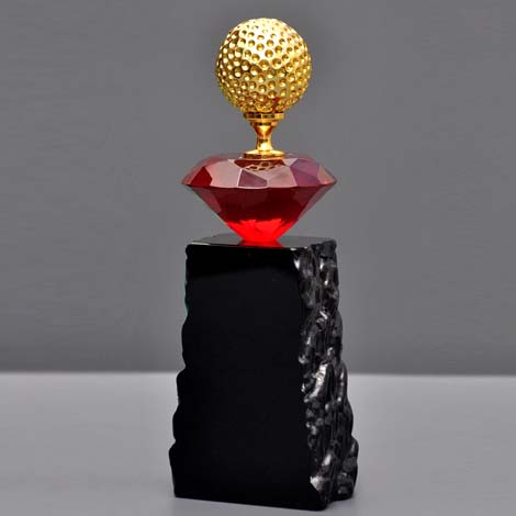 Black Golf Glass Award